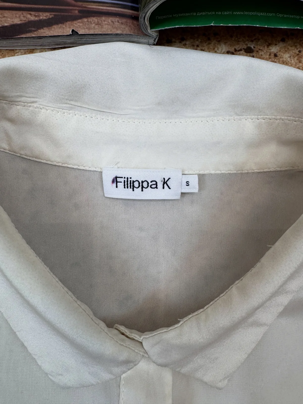 Шовкова сорочка від FILIPPA K 💖, фото 6