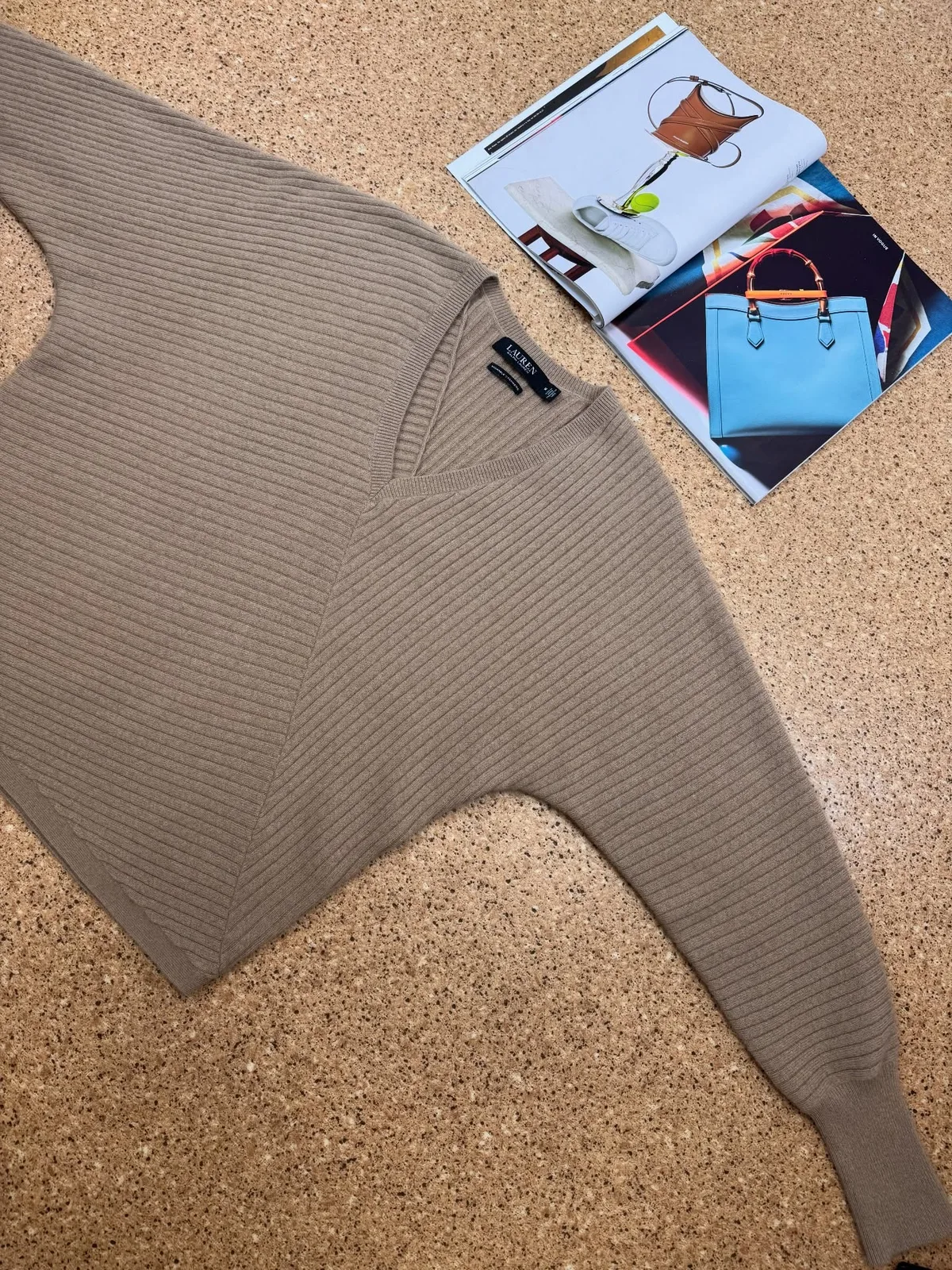 Кашемировий светр RALPH LAUREN ❤️‍🔥, фото 8