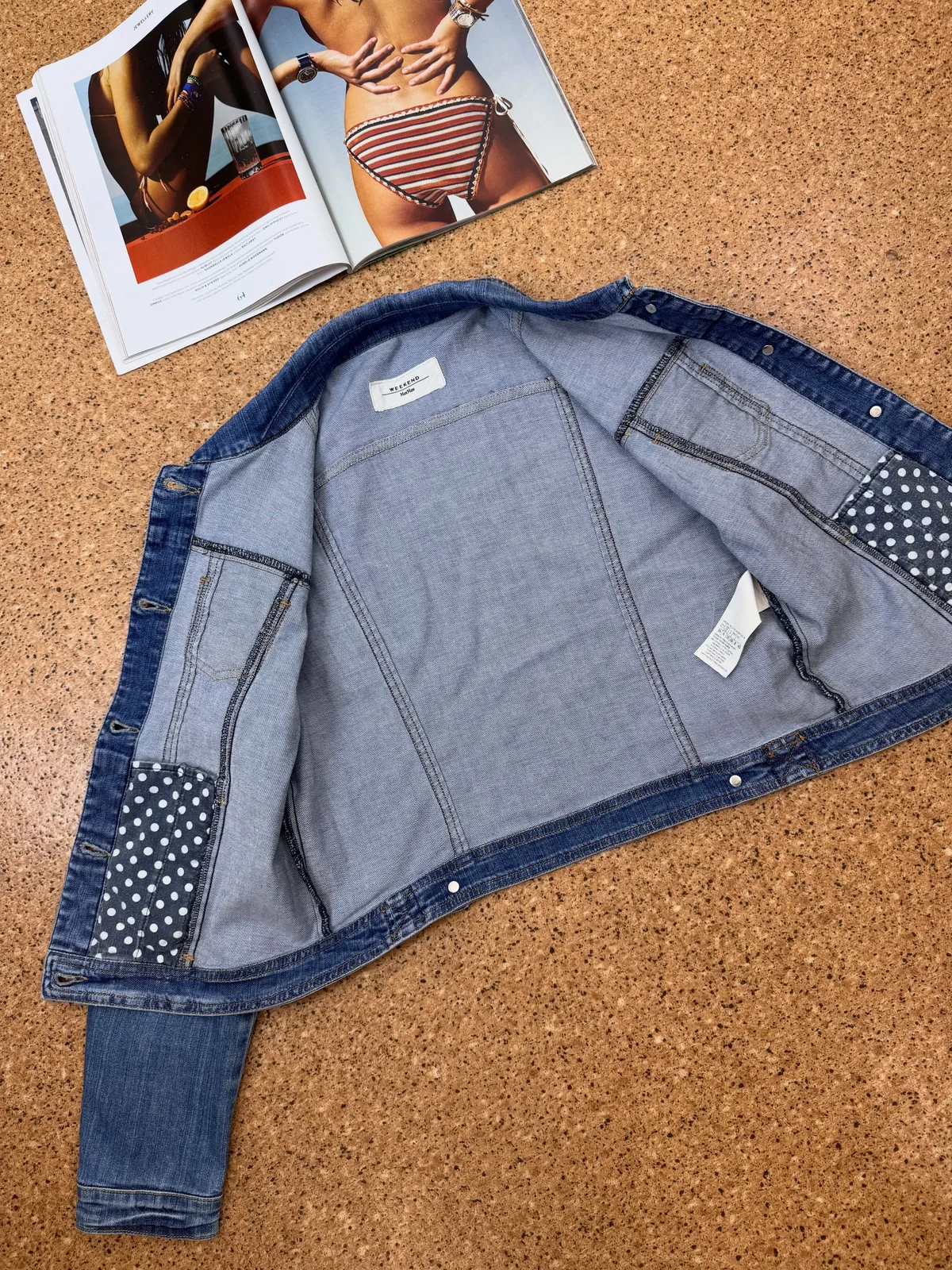 Класна джинсова куртка WEEKEND Max Mara ❤️‍🔥, фото 7