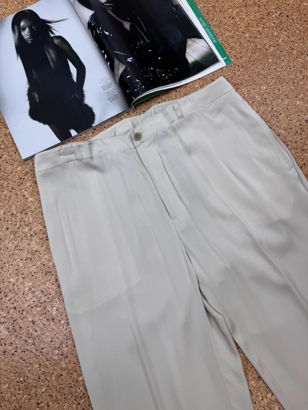Вінтажні шовкові брюки від улюбленого Ralph Lauren 💖, фото 4