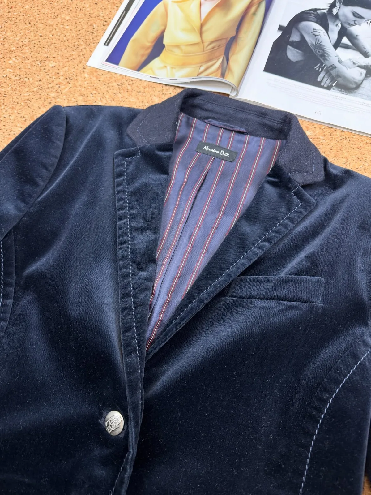Оксамитовий піджак від MASSIMO DUTTI 💙, фото 2