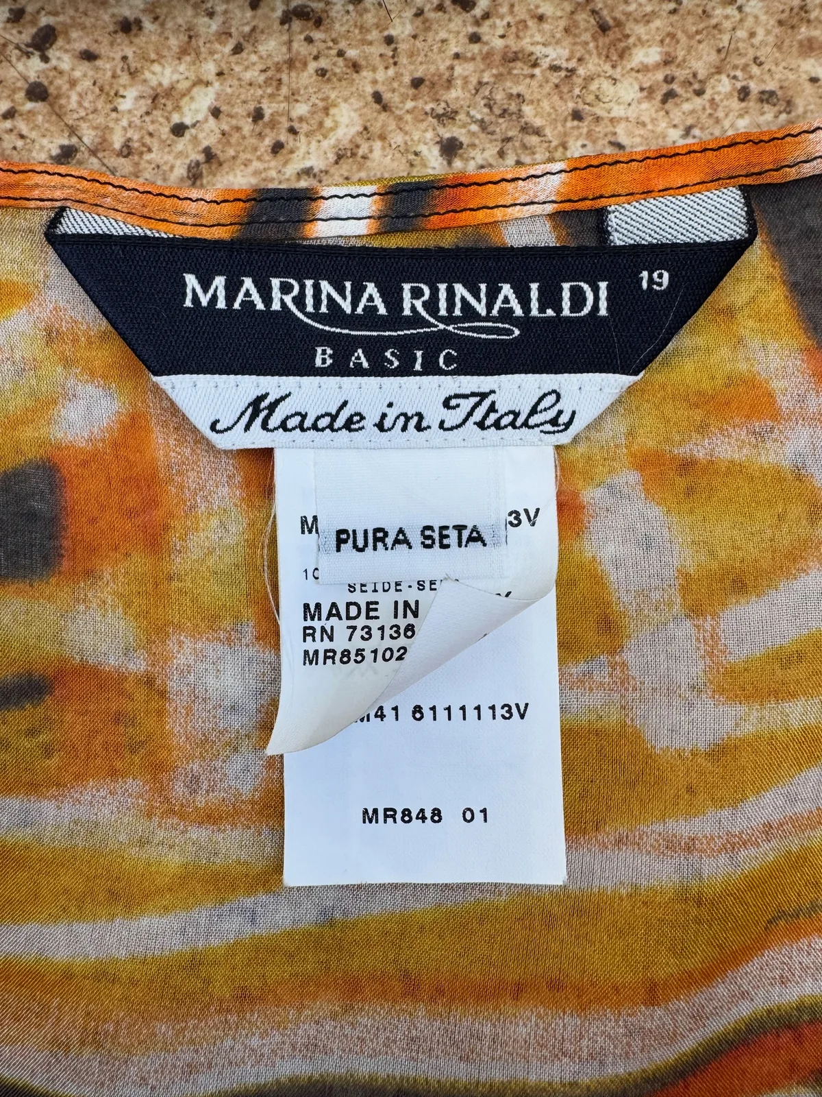 Шовкова блузка Marina Rinaldi 💝, фото 6