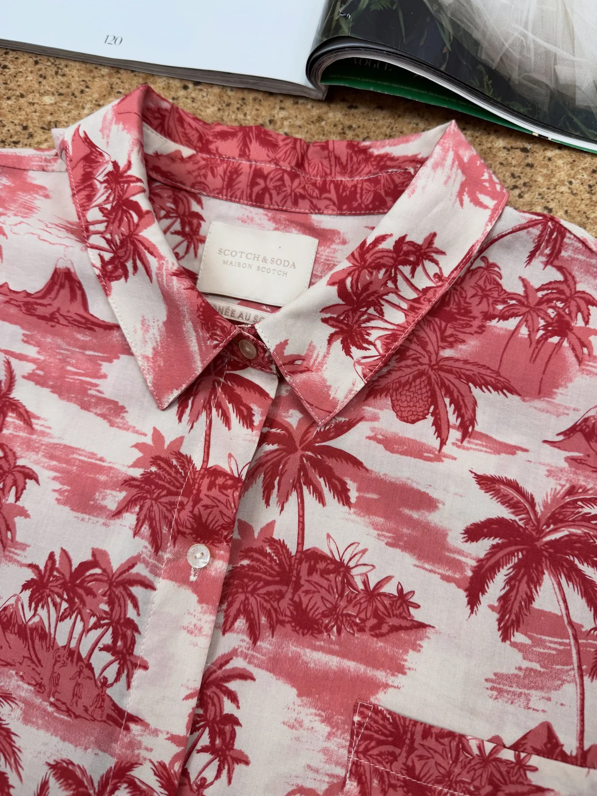 Яскрава сорочка-блузка Maison Scotch 🌴, фото 5