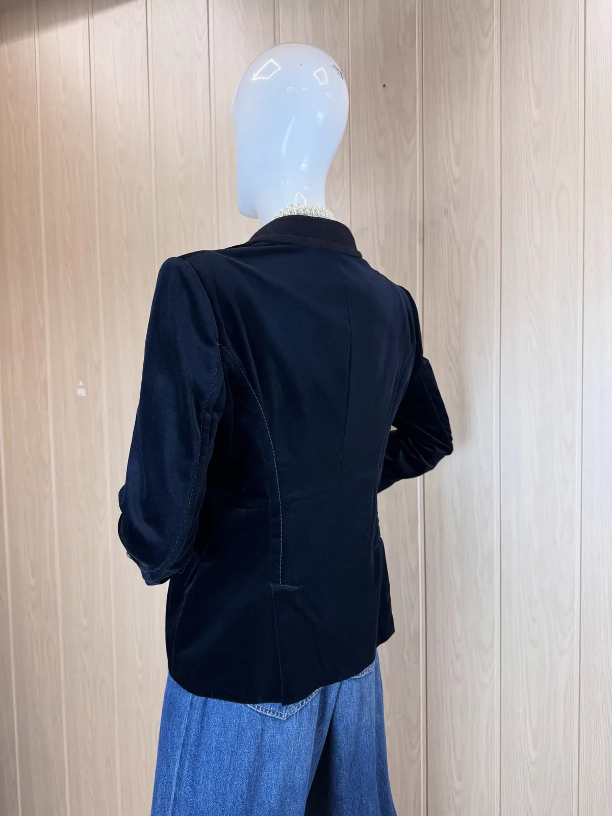 Оксамитовий піджак від MASSIMO DUTTI 💙, фото 4