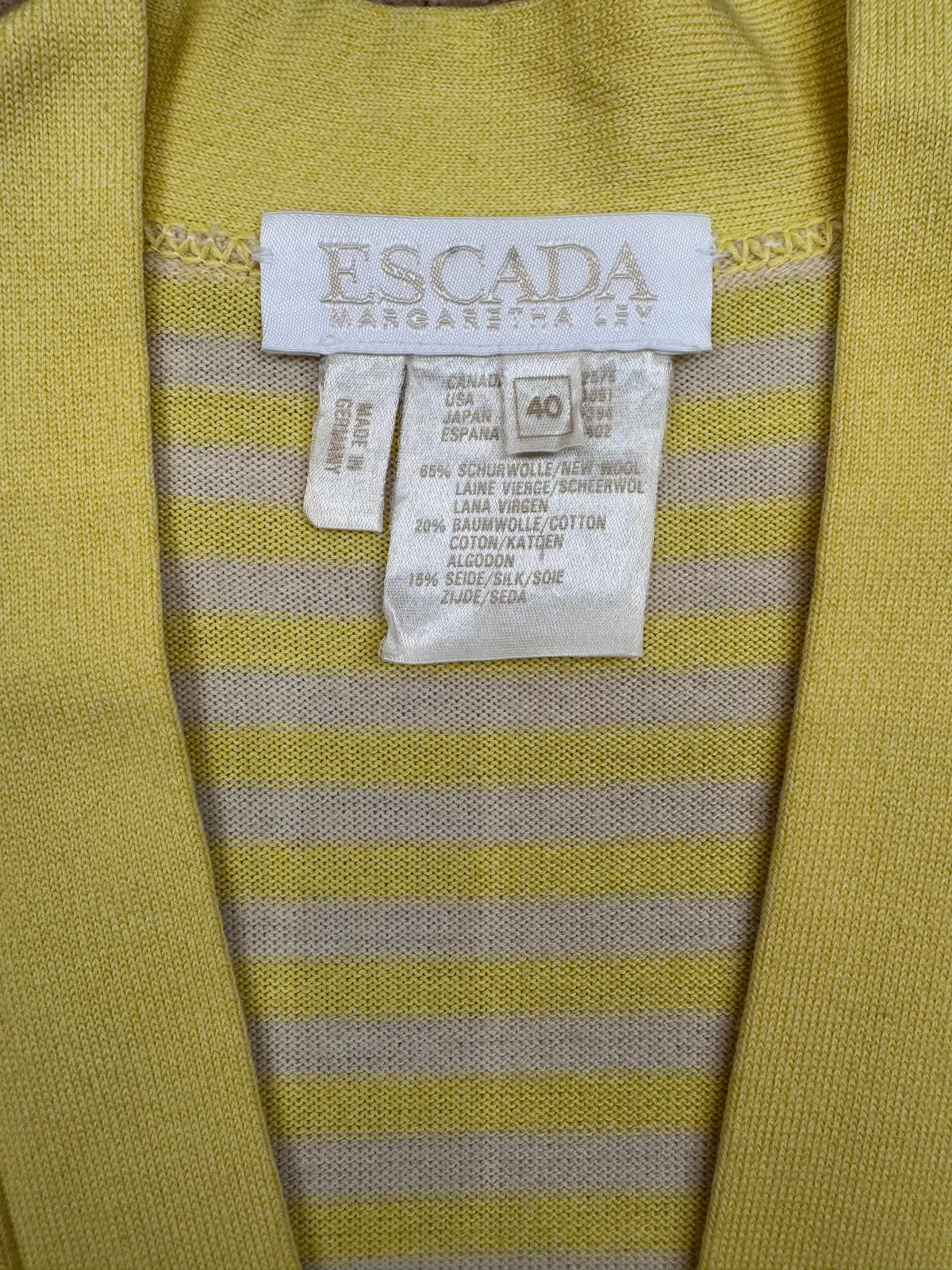 Вінтажний кардиган від ESCADA by Margaretha Ley 💝, фото 7