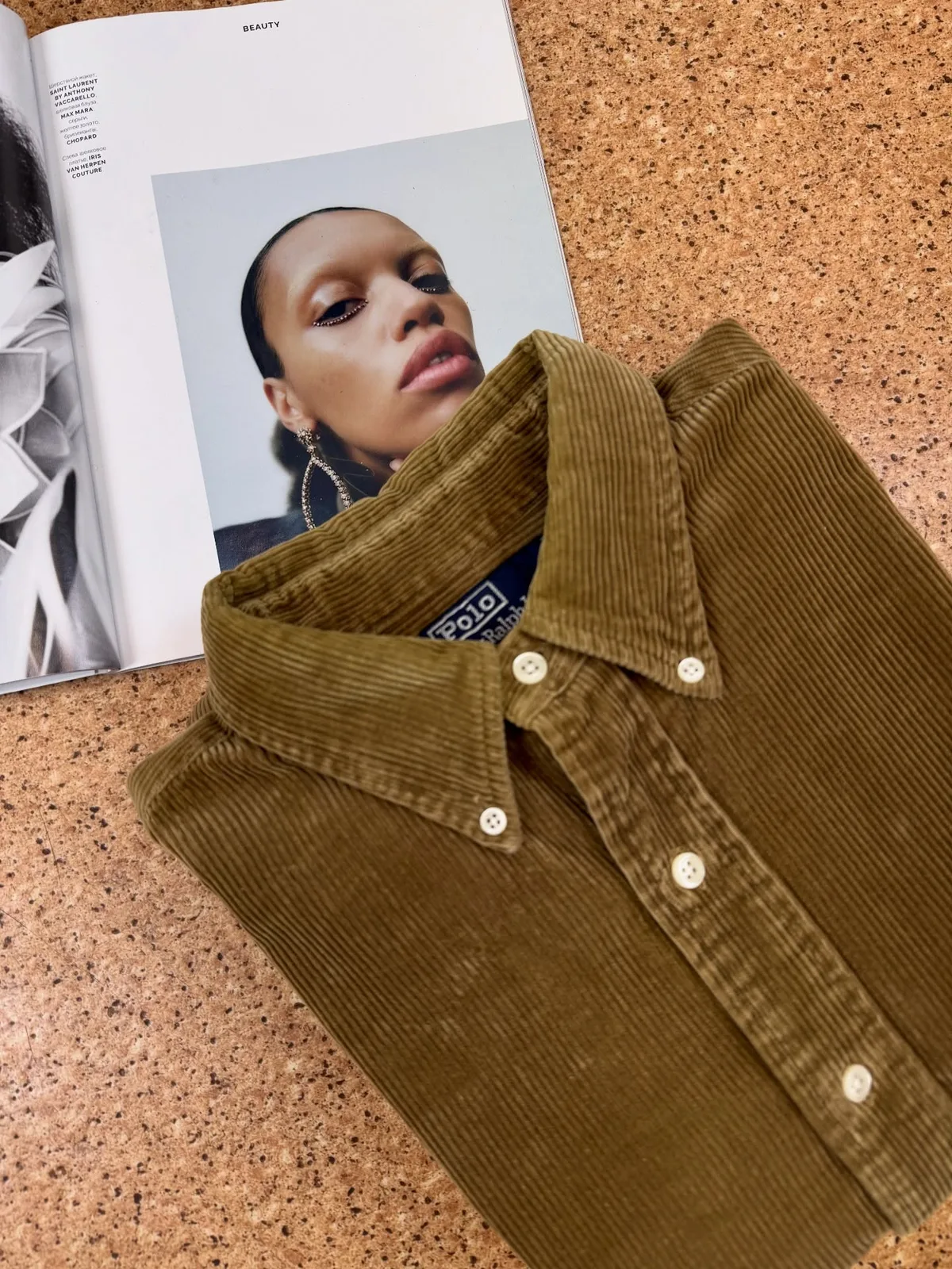 Класна вельветова сорочка овершот від Ralph Lauren 💝, фото 2