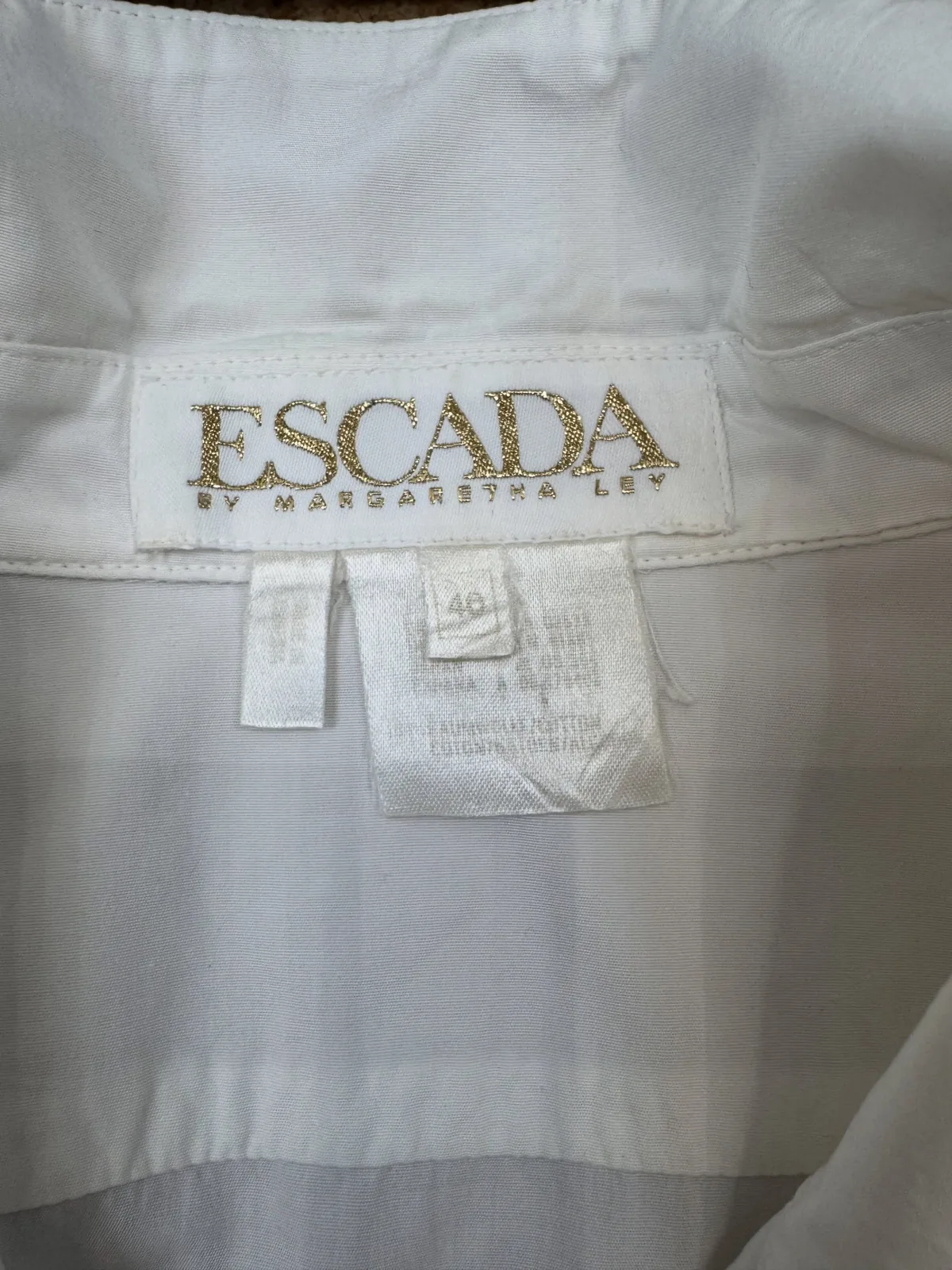Вінтажна сорочка від ESCADA by Margaretha Ley 💝, фото 7