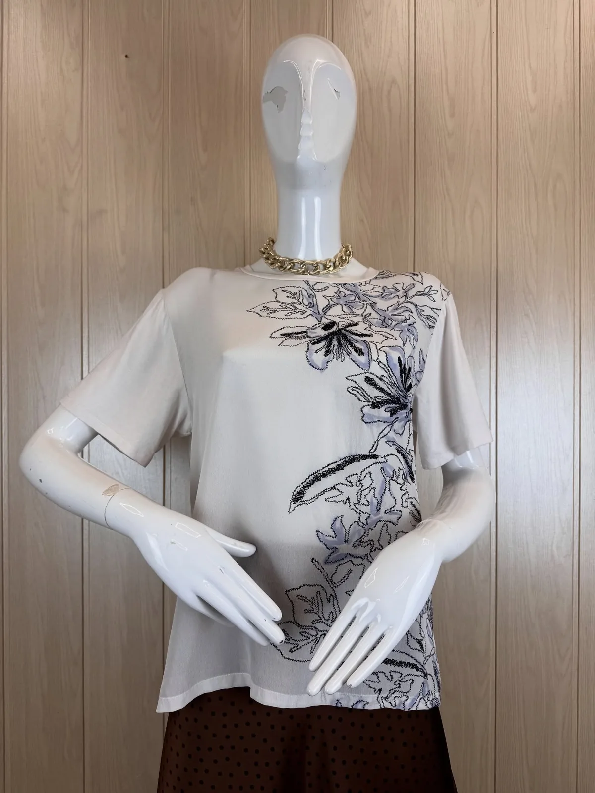 Шовкова футболка Weekend MAX MARA 💖, фото 4