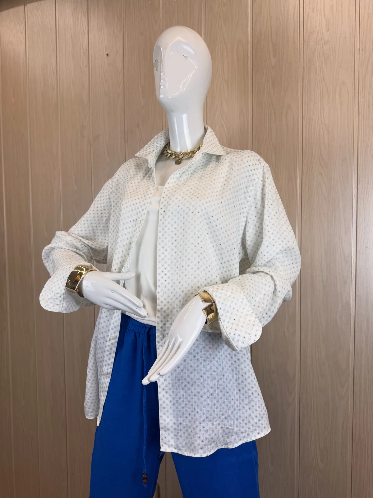 Льняна сорочка Massimo Dutti 💖, фото 3