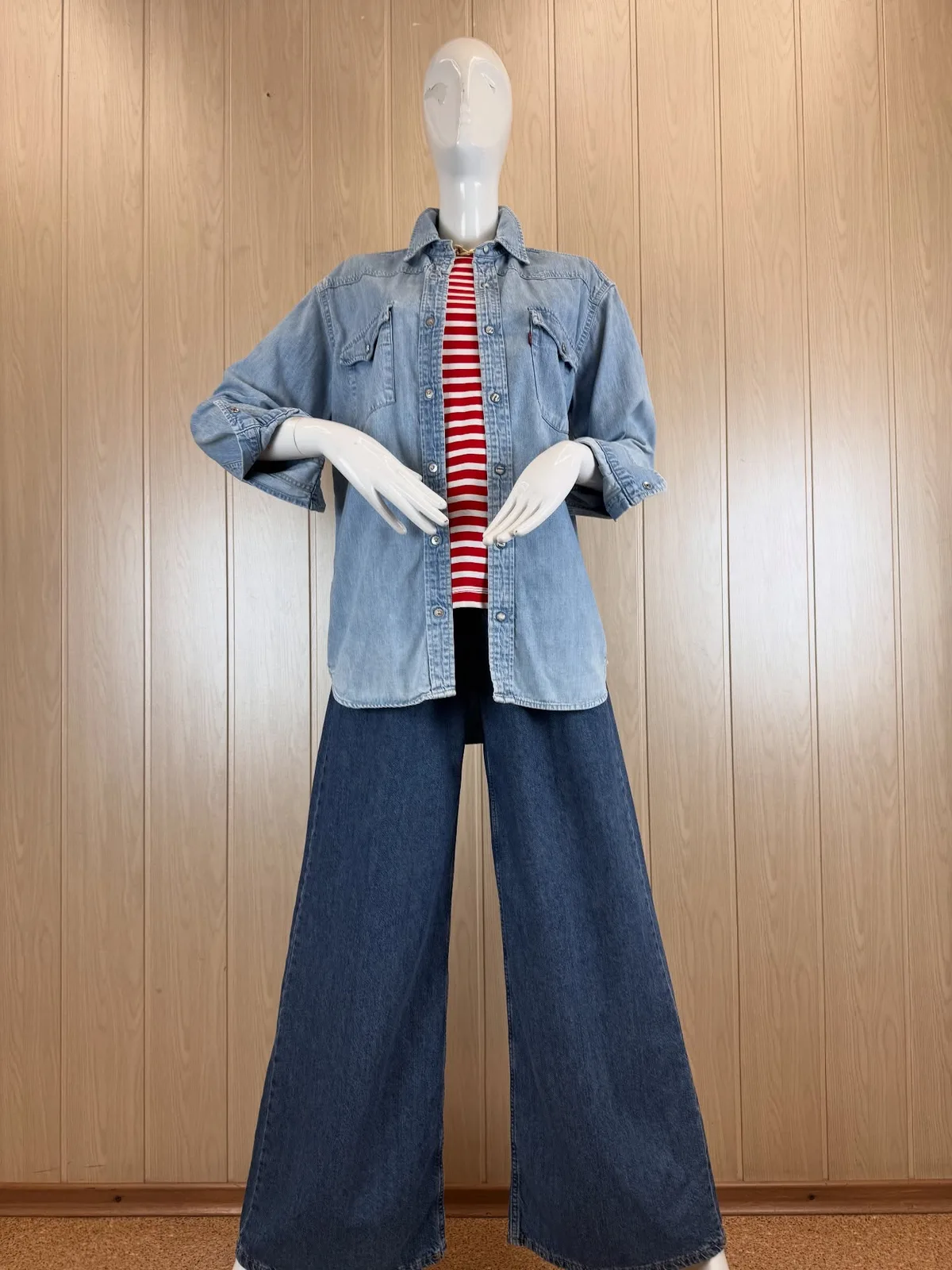 Джинсова сорочка LEVIS 💙, фото 5