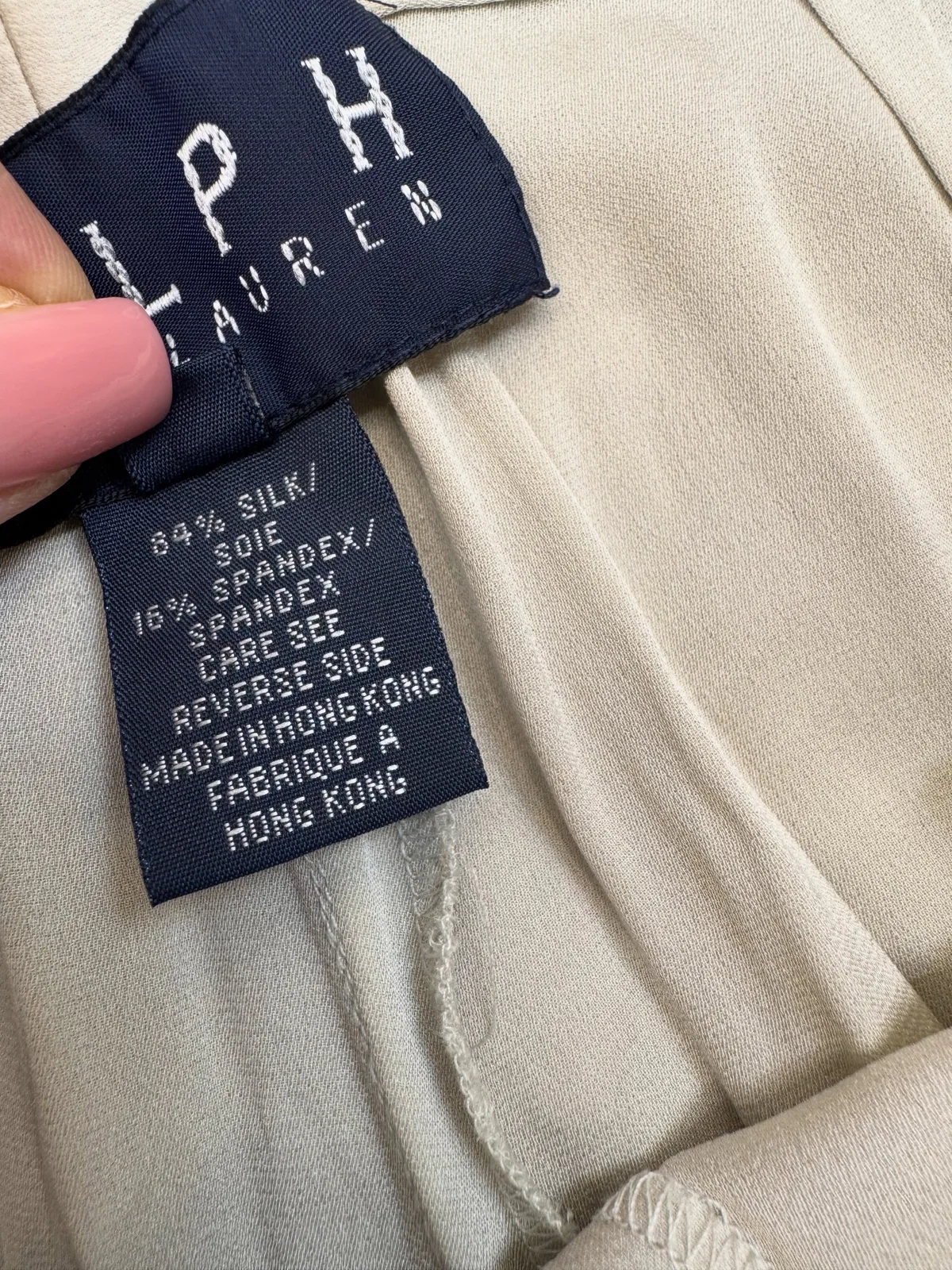 Вінтажні шовкові брюки від улюбленого Ralph Lauren 💖, фото 6
