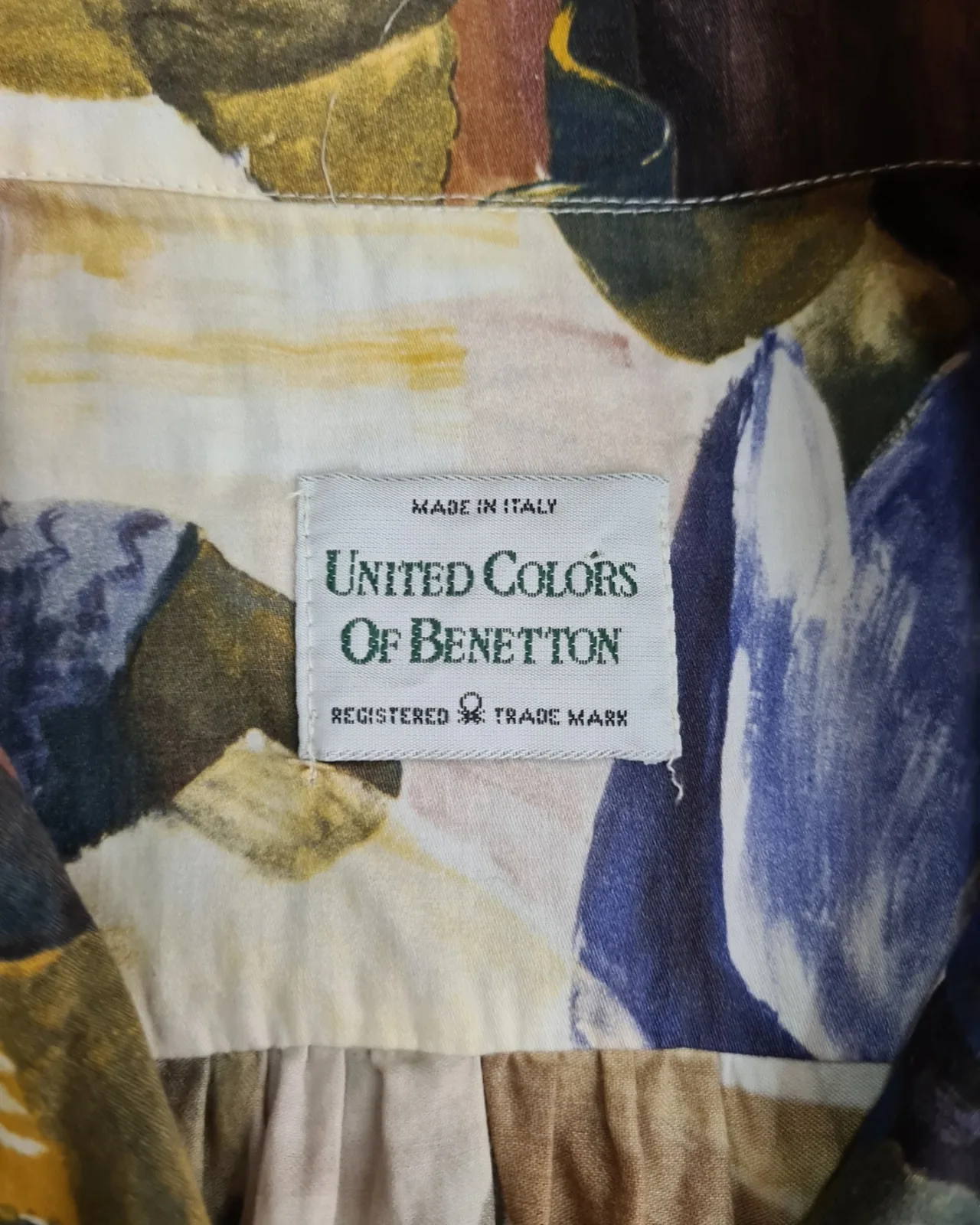 Вінтажна сорочка від United Color of Benetton 💚, фото 7
