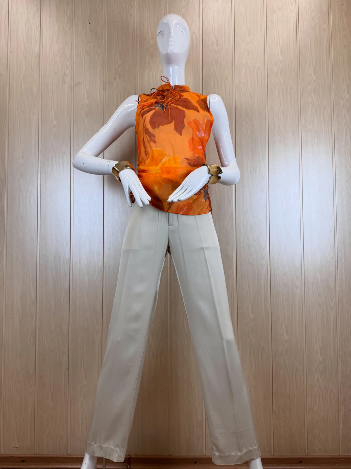 Вінтажні шовкові брюки від улюбленого Ralph Lauren 💖, фото 8