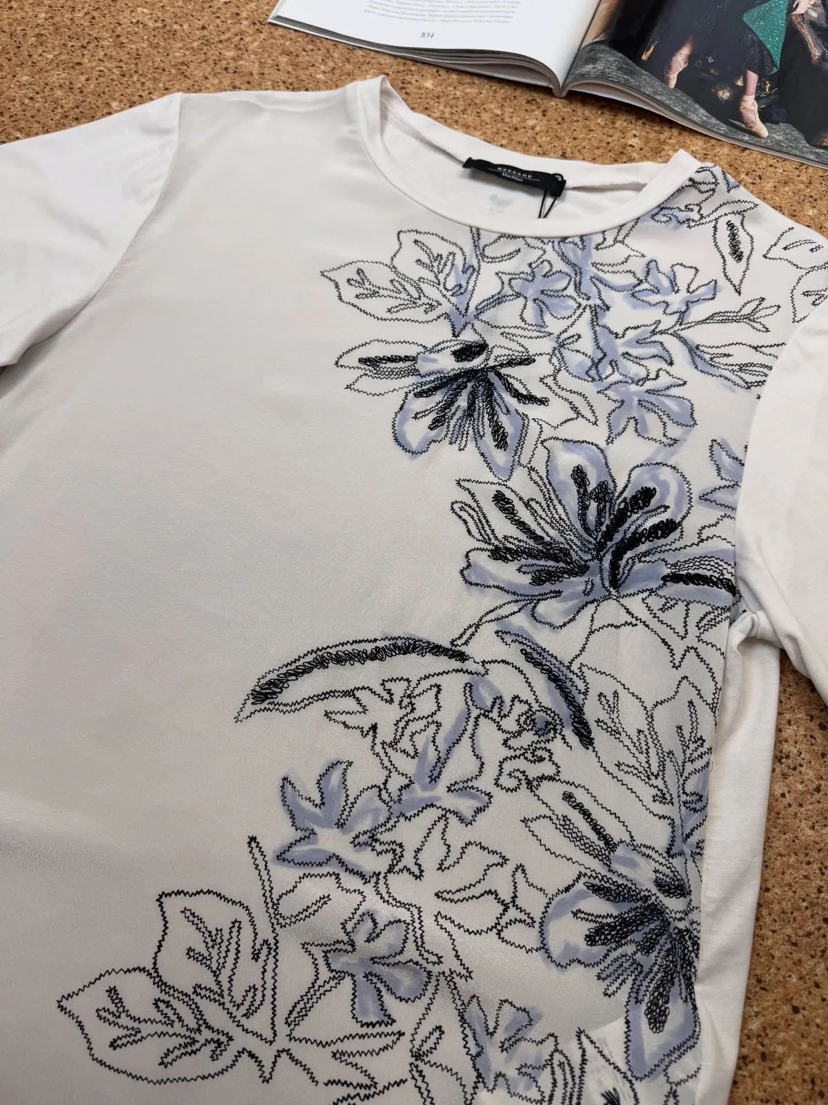 Шовкова футболка Weekend MAX MARA 💖, фото 7