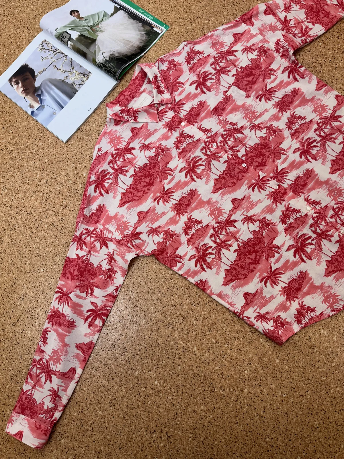 Яскрава сорочка-блузка Maison Scotch 🌴, фото 8