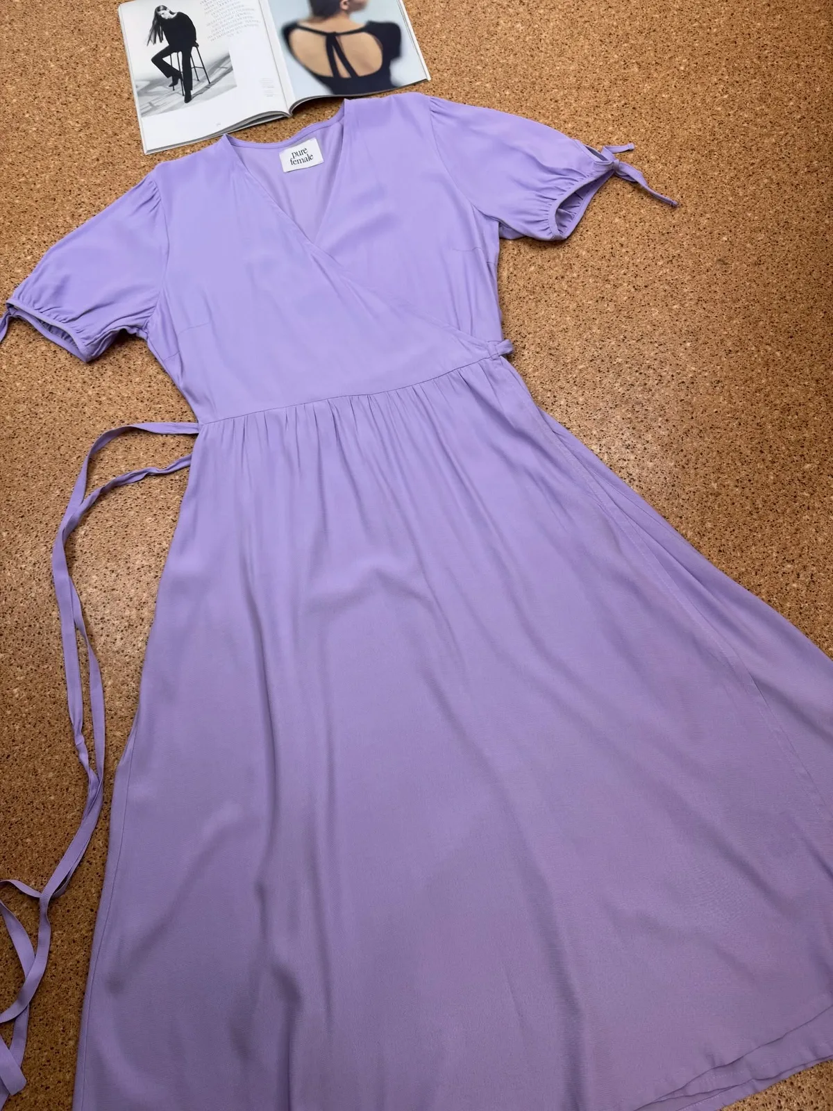 Легка та дуже жіночна сукня на запах Pure Female 💜, фото 6
