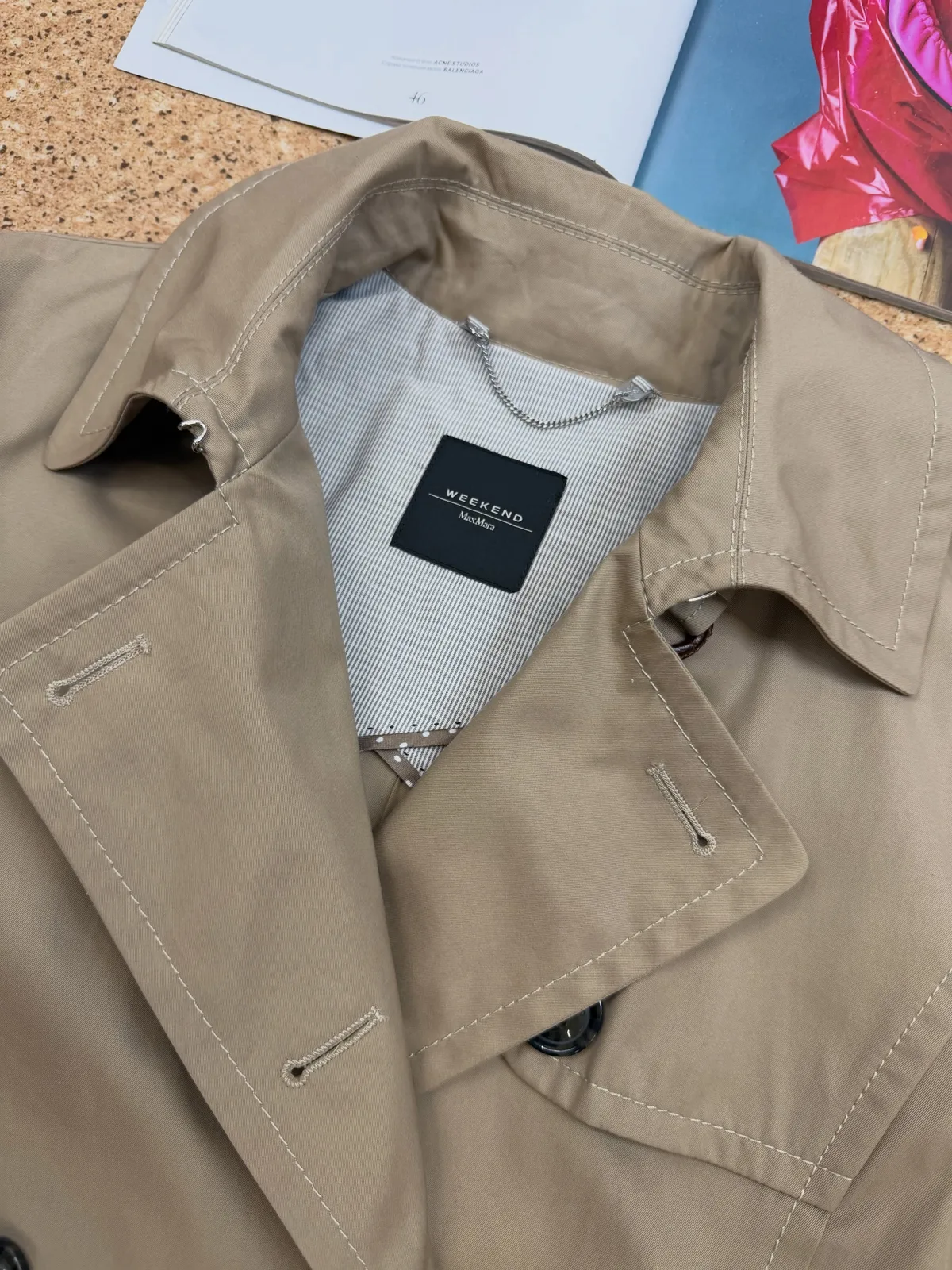 Класний тренч Weekend Max Mara 💝, фото 8