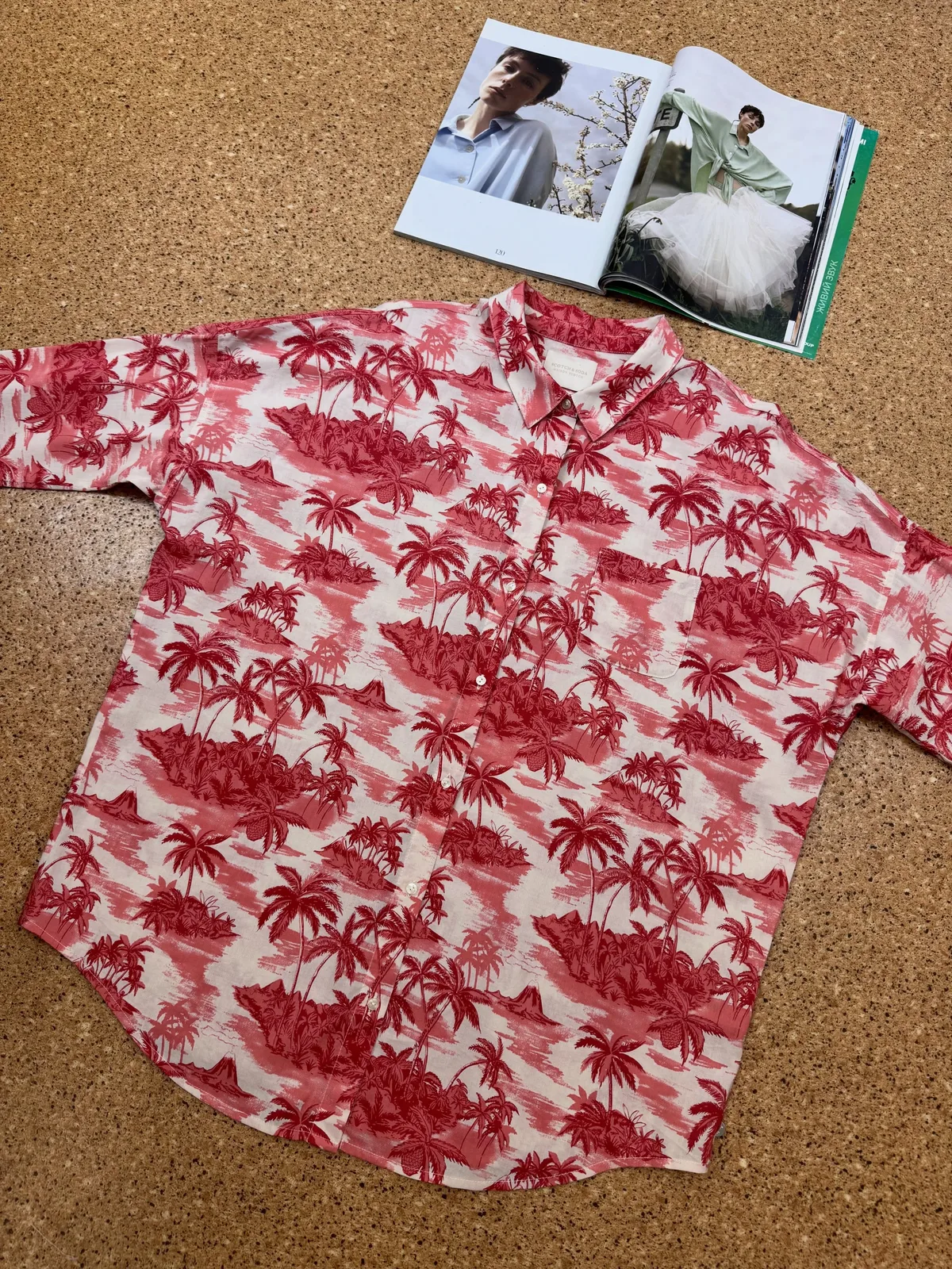 Яскрава сорочка-блузка Maison Scotch 🌴, фото 7