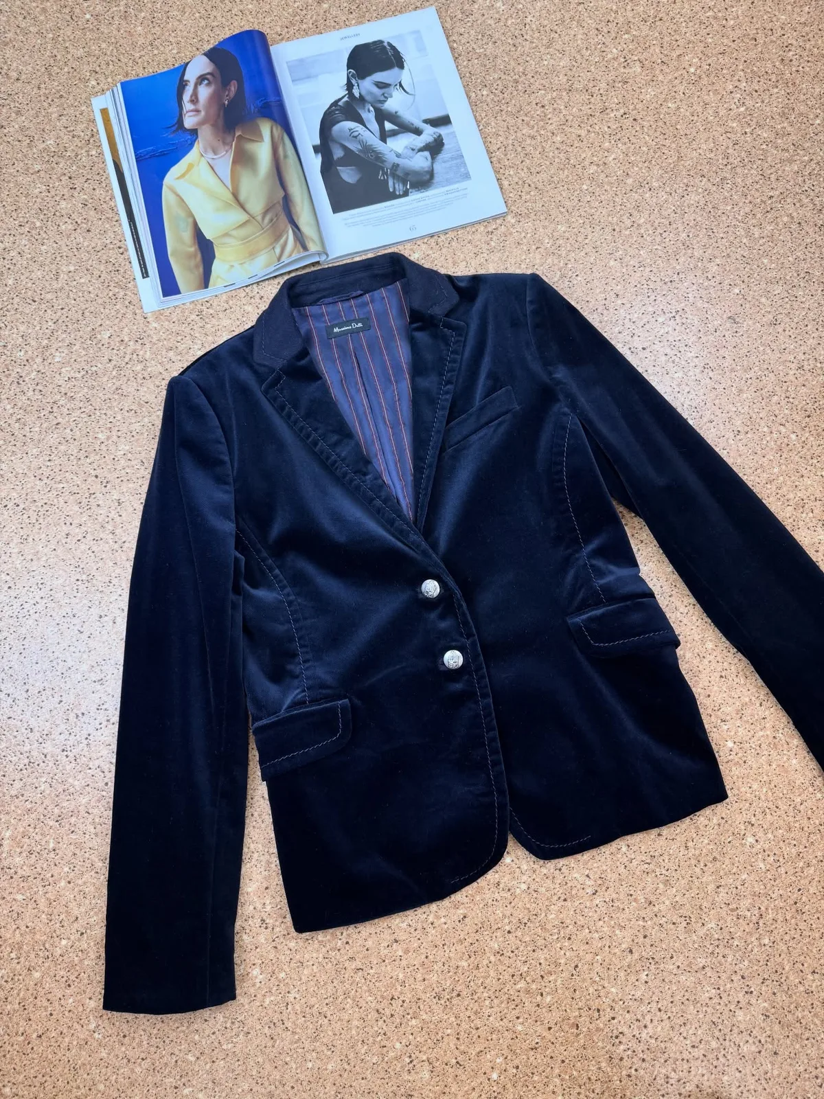 Оксамитовий піджак від MASSIMO DUTTI 💙, фото 6