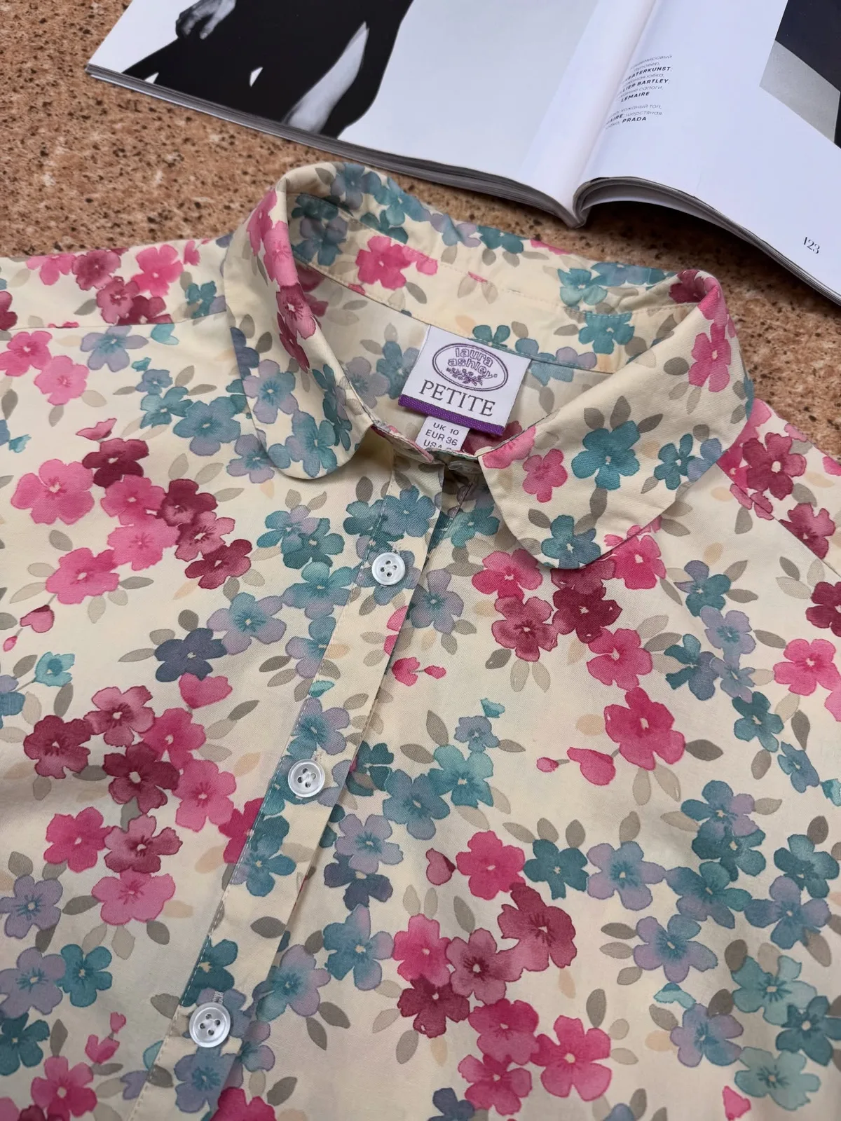 Вінтажна блуза-сорочка від LAURA ASHLEY 💖, фото 4
