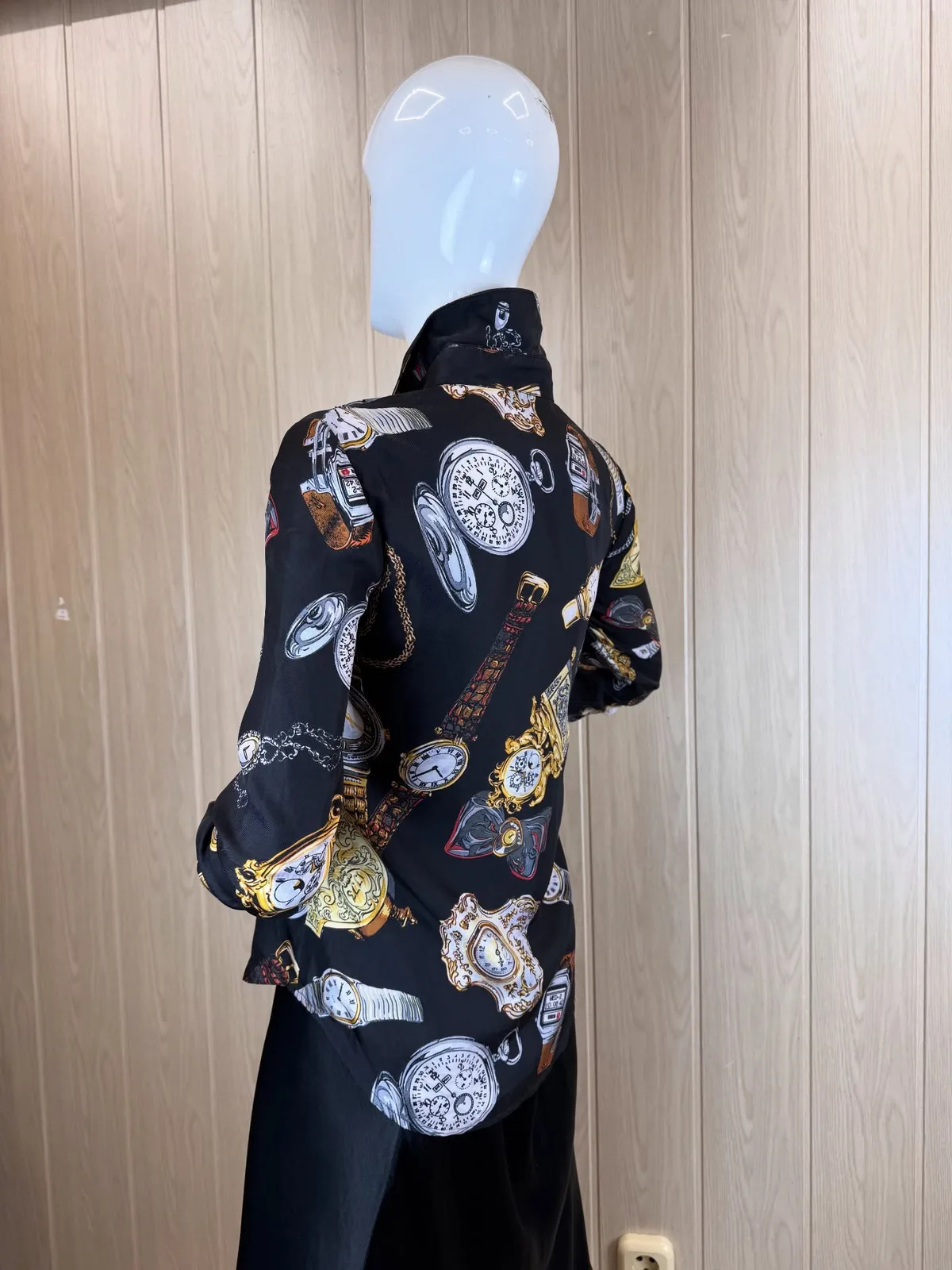 Шовкова сорочка MO$CH!NO Couture ❤️‍🔥, фото 4