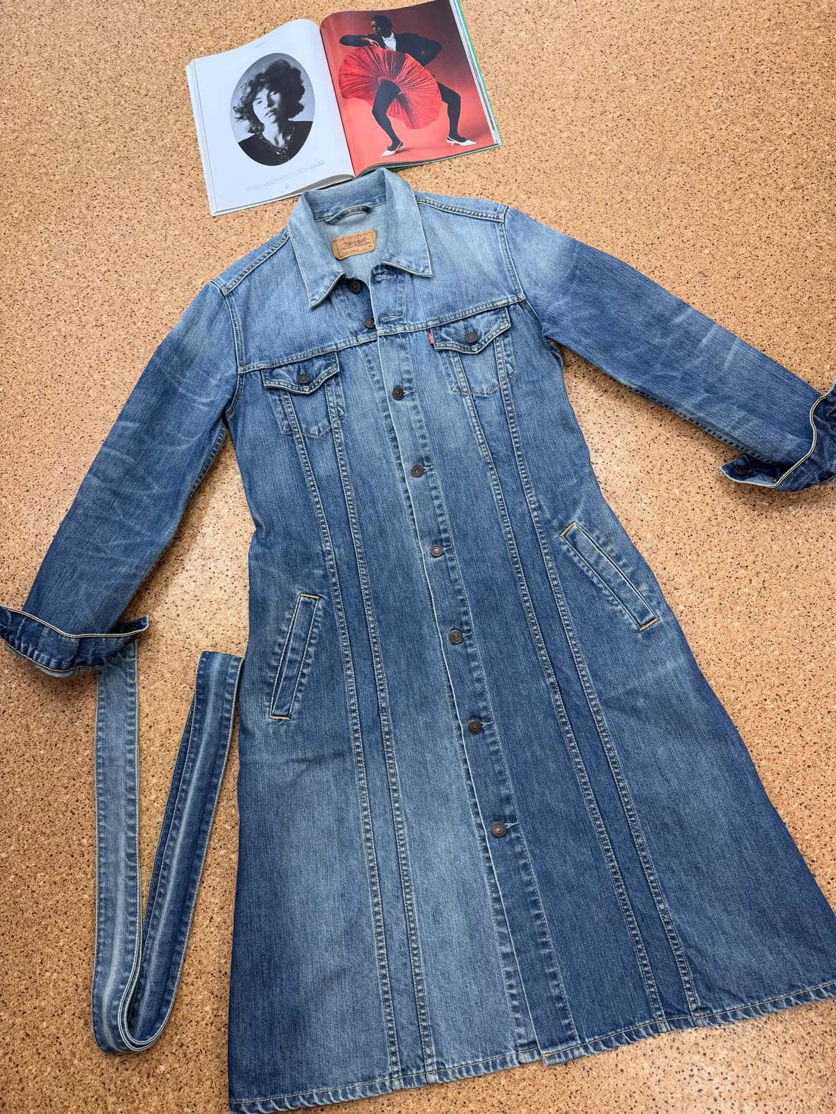 Вінтажна джинсова сукня LEVIS 💙, фото 3