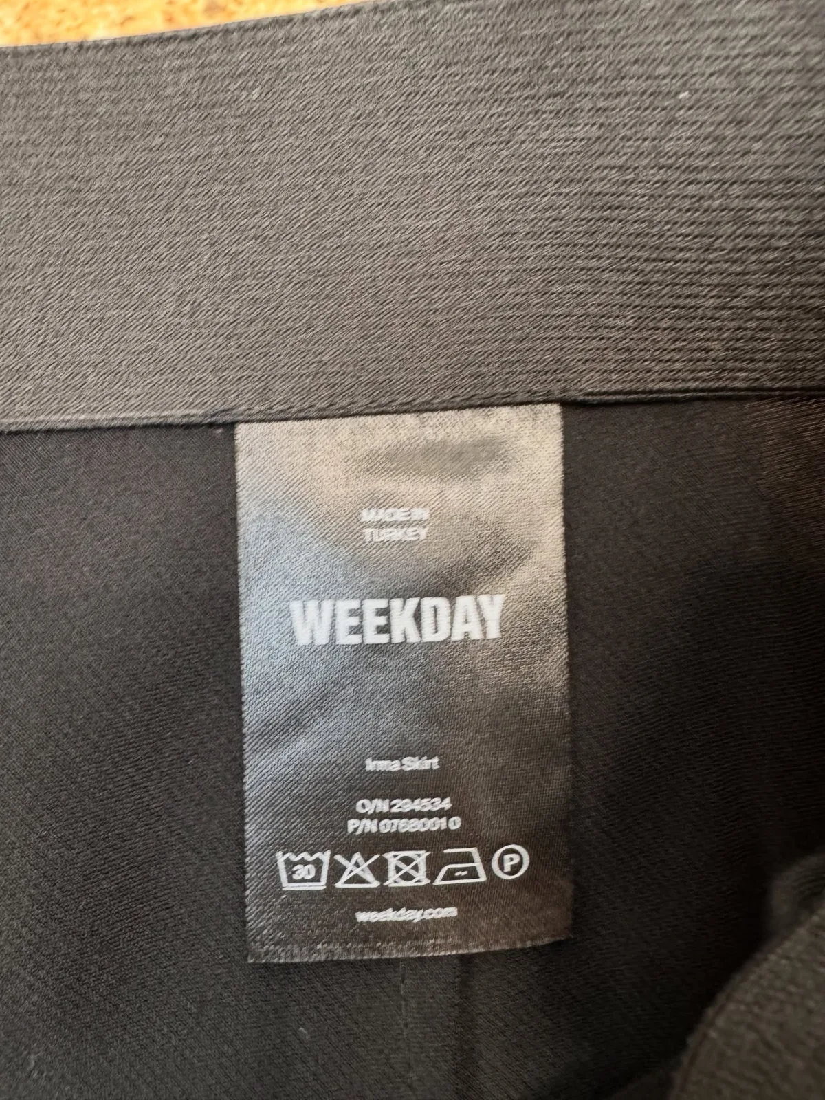Базова спідниця Weekday 🖤, фото 6