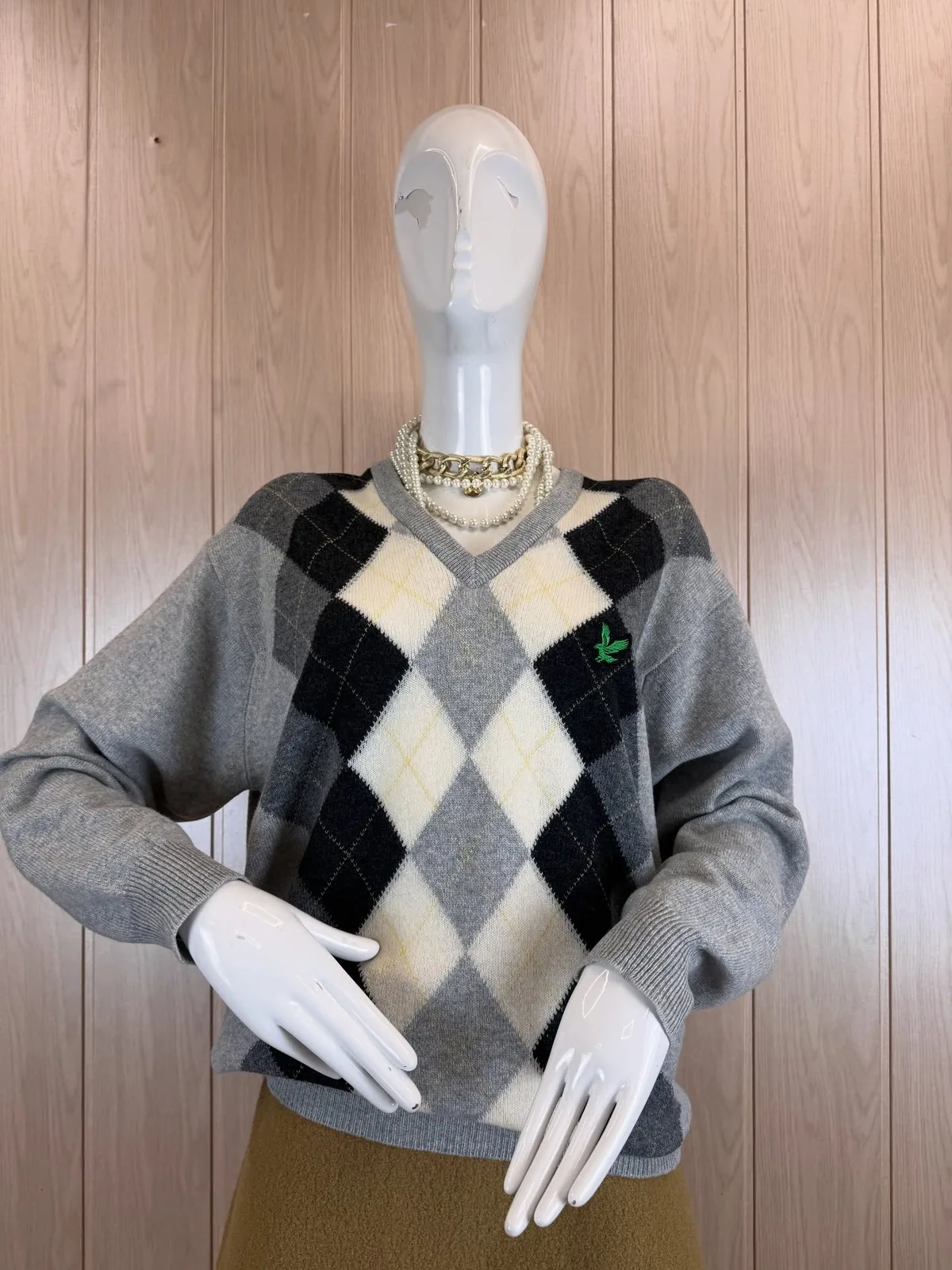 Вінтажний джемпер LYLE & SCOTT 🦅, фото 6
