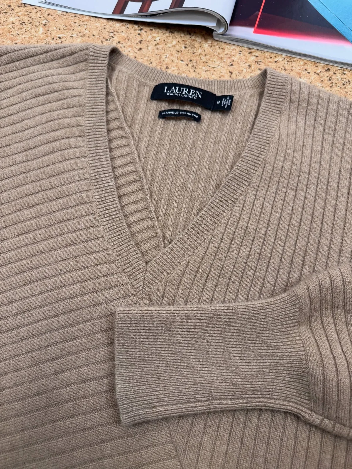Кашемировий светр RALPH LAUREN ❤️‍🔥, фото 6