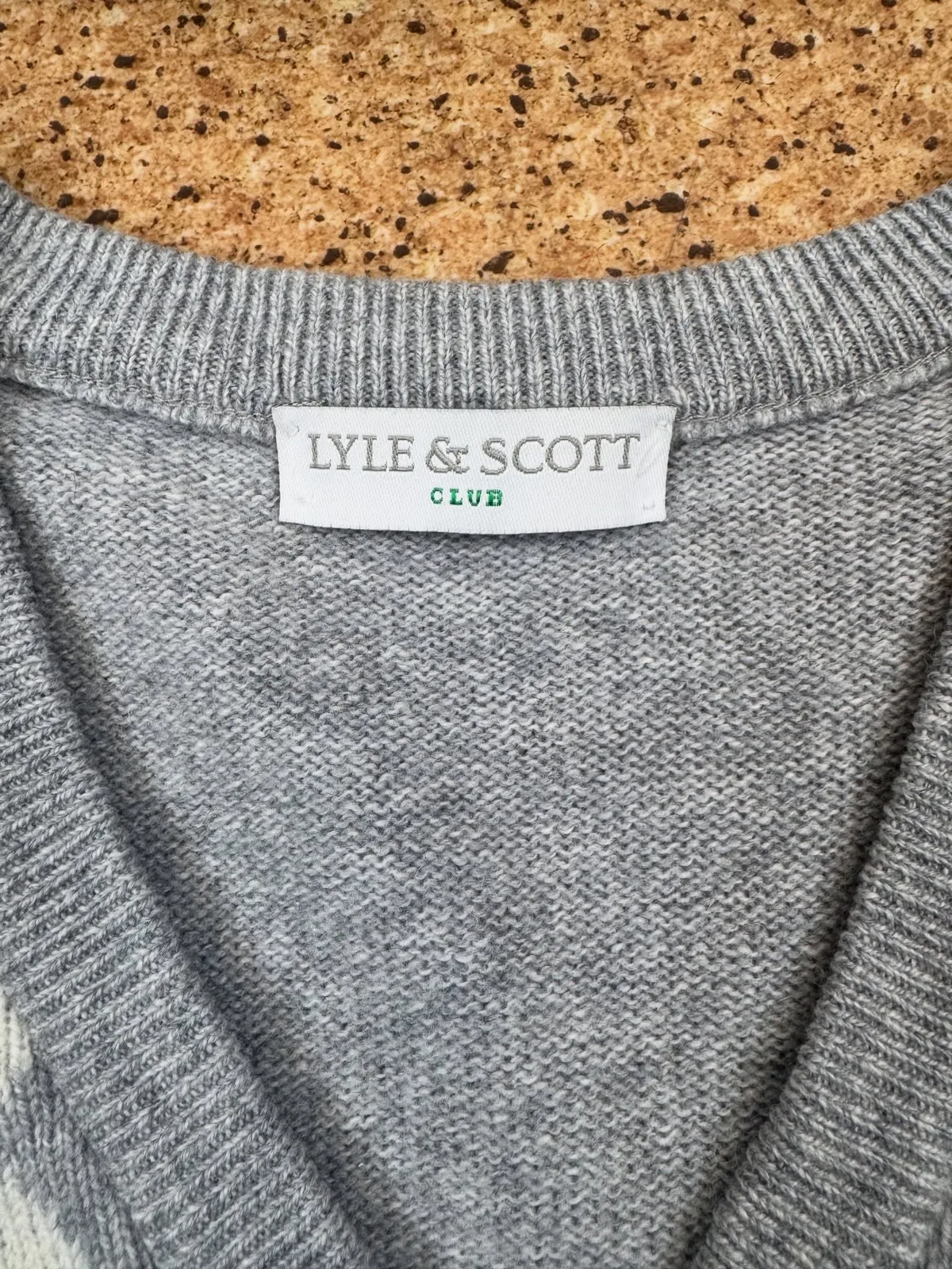 Вінтажний джемпер LYLE & SCOTT 🦅, фото 8